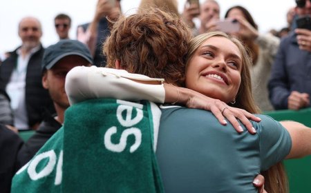 Back-to-back Wimbledon winner Jannik Sinner has to share spotlight with Danish model girlfriend