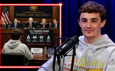 EXCLUSIVE INTERVIEW: Nick Shirley To Testify Wednesday On The Hundreds Of Billions Of Dollars Of Democrat-Orchestrated Fraud Perpetrated Against The Taxpayers Before The Homeland Security Committee!