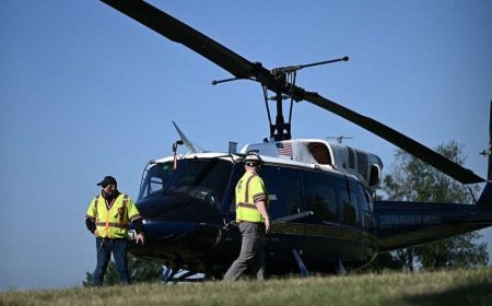 Air Force helicopter makes emergency landing in DC