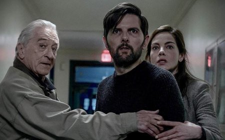Adam Scott and Michelle Monaghan star in Netflix thriller 'The Whisper Man' arriving August 28