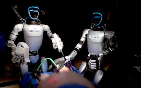 Humanoid robots perform live surgery in world first