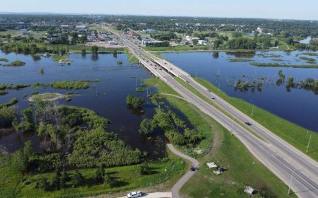 Water levels beginning to recede in Brandon, Man., city says