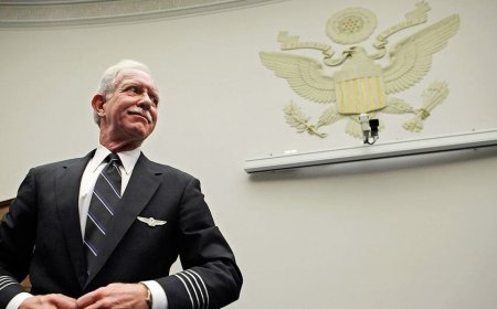 'Miracle on the Hudson' hero Captain 'Sully' Sullenberger reveals Alzheimer's diagnosis