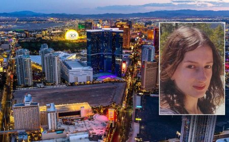 Search underway for Australian woman who vanished after sending message about going for a hike near Las Vegas