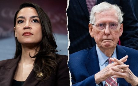 'This is not normal': AOC unloads on McConnell's prolonged absence
