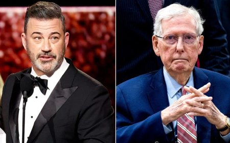 Jimmy Kimmel mocks hospitalized Mitch McConnell with health photo troll