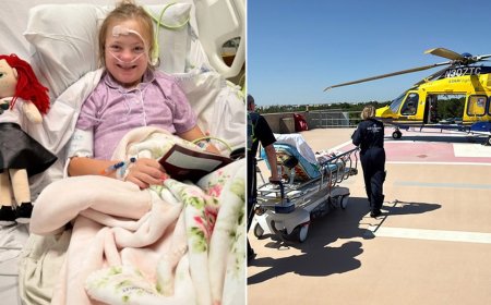 Rory Feek's youngest daughter airlifted to hospital after life-threatening health scare
