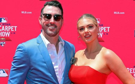 Legends Justin Verlander and Kate Upton make one last All-Star Game red carpet appearance