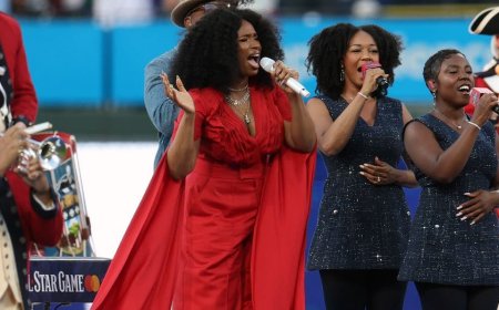 Social media reacts to Jennifer Hudson and Patti Labelle's performances at MLB All-Star Game