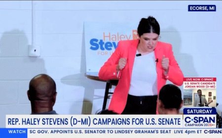 Social media erupts with mockery as Dem Senate candidate's pep talk goes viral: 'Is this for real?'