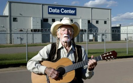 American Icon Willie Nelson Warns Against “Loud, Water Thieving, Light Polluting” Data Centers “Invading Our Land”