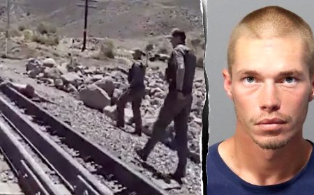 Escaped inmate's bid for freedom comes to crashing end after coordinated manhunt closes in