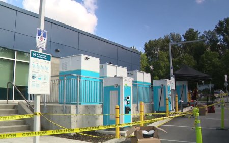 Metal thieves target BC Hydro charging stations and it’s not the first time
