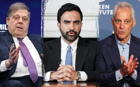 Clinton, Obama-era Democratic heavyweights Penn and Emanuel rip NYC's Mamdani over taxes, Israel, blast DSA