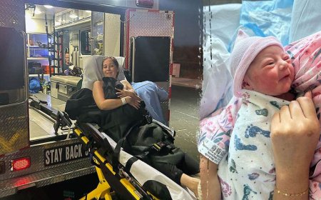 California mom welcomes baby in Jack in the Box parking lot after little girl couldn't wait