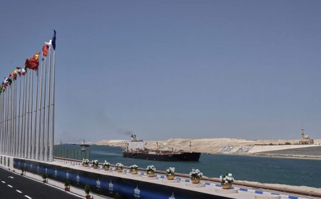 Drone hits gas vessel near Suez Canal, threatening to expand Iran war