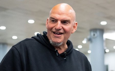 John Fetterman makes it 'very clear' that he's 'not going to be a Republican' despite Dem backlash
