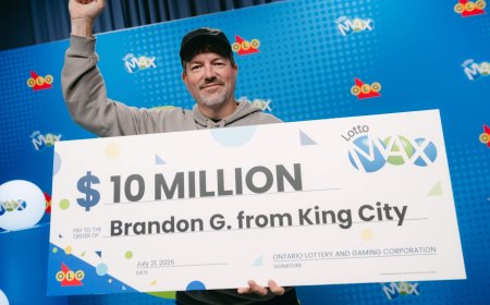 ‘In disbelief’: King City, Ont. man mistakes $10M Lotto Max win for $10K