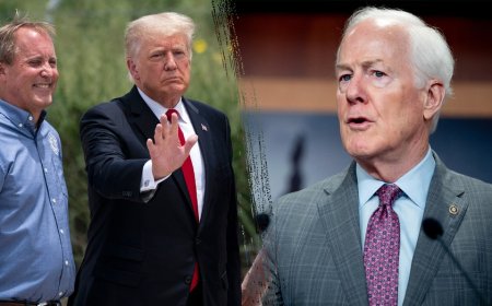 Trump unloads on Cornyn, ties AG nomination fight to bitter Texas primary