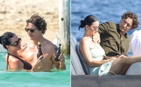 Justin Trudeau can't keep his hands off Katy Perry during romantic South of France getaway