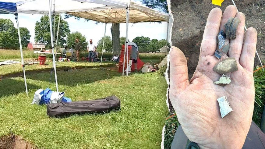 Hidden Revolutionary War bake house is uncovered after spending centuries underground