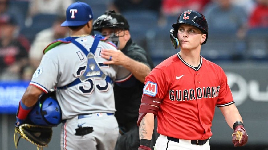 Guardians rookie tosses ball into stands after making second out, costs team go-ahead run