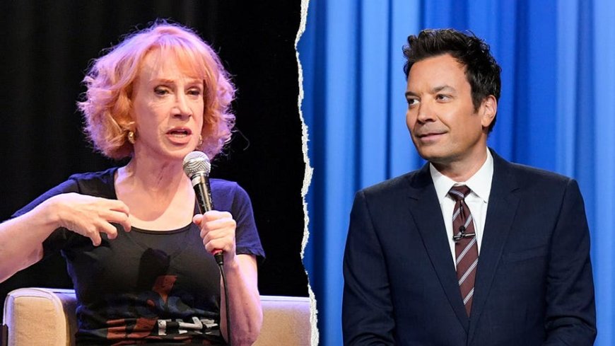 Kathy Griffin claims gatekeepers at Jimmy Fallon’s ‘Tonight Show’ banned her for being 'too controversial'