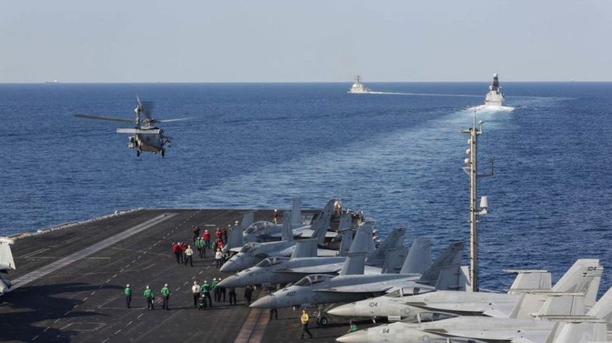 One crew member missing after US Navy helicopter makes emergency landing in Arabian Sea