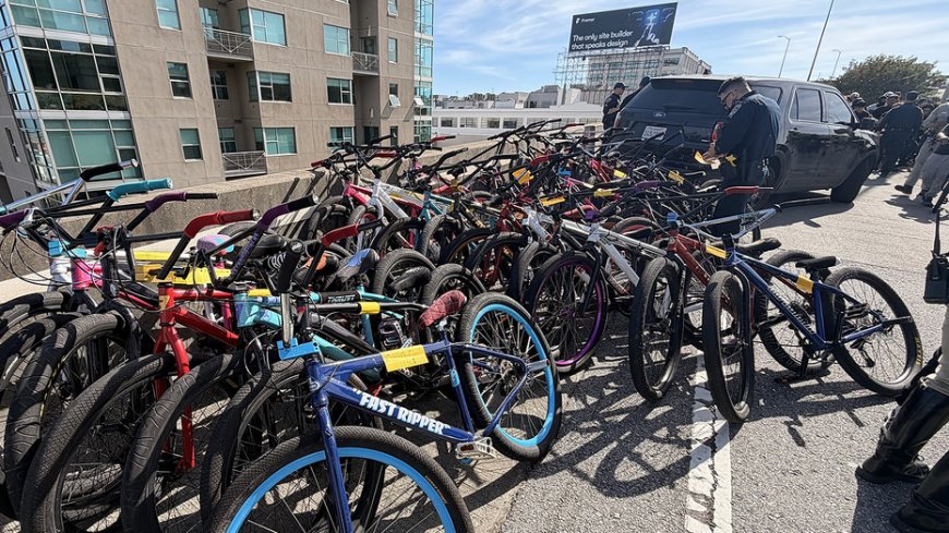 West Coast state sheriff's bait bike sting snares dozens of alleged thieves in just months