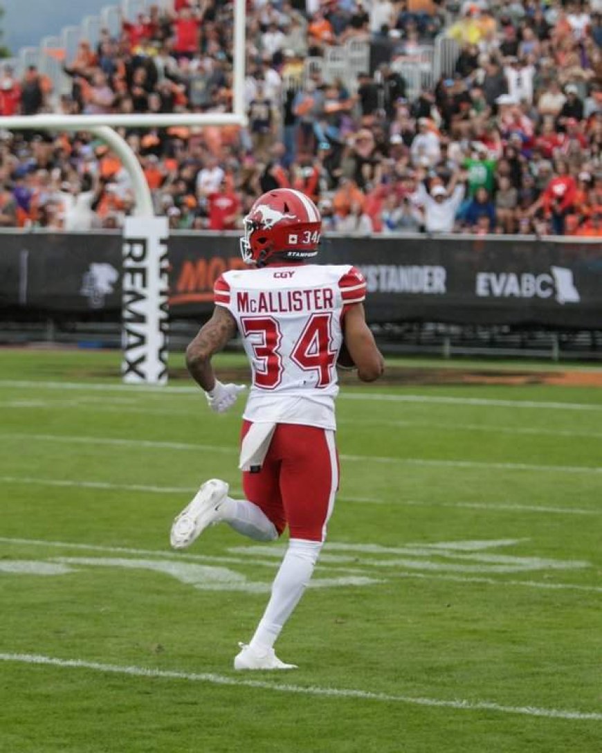 McAllister back in CFL groove with big returns