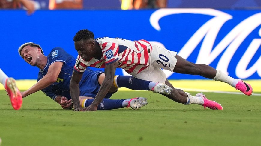 USA World Cup star Folarin Balogun receives controversial red card during Round of 32 match