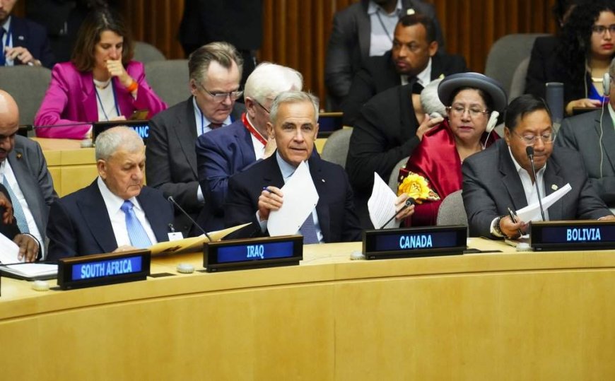 Carney’s Davos speech being put in practice at UN, ambassador says