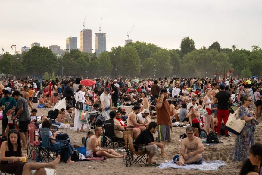 Heat wave heads to Maritime provinces after bearing down on Ontario, Quebec