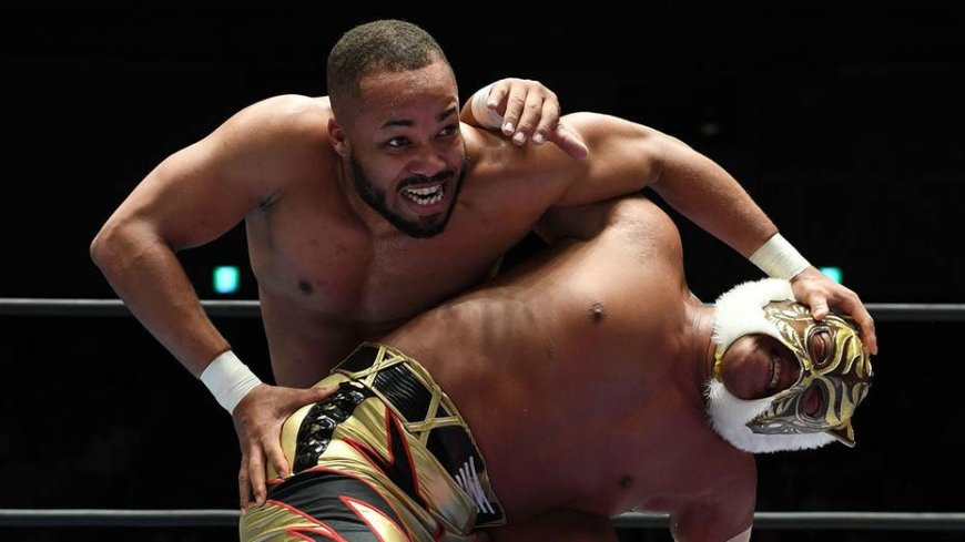 Pro wrestler Jonathan Gresham talks drive to get back into ring after suffering two strokes