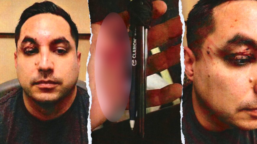 Mexican national made knife from pens, tried stabbing passenger in the brain on Vegas-bound flight, DOJ says