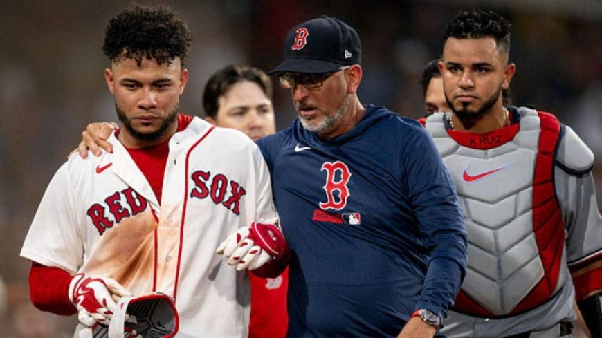 MLB drops hammer on Boston's Willson Contreras with hefty suspension after helmet-throwing incident