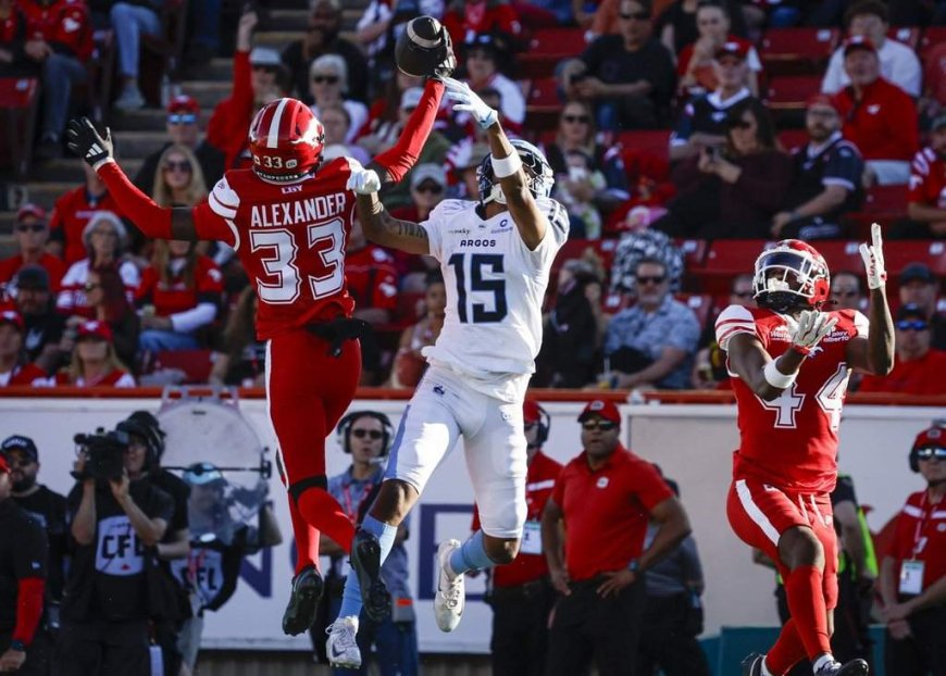 Adams leads Stampeders to 58-36 win over Argonauts