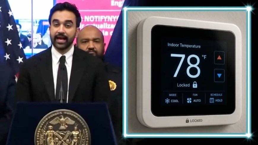 VIDEO: Communist NYC Mayor Mamdani Begs With Residents To Set AC To 78F! 