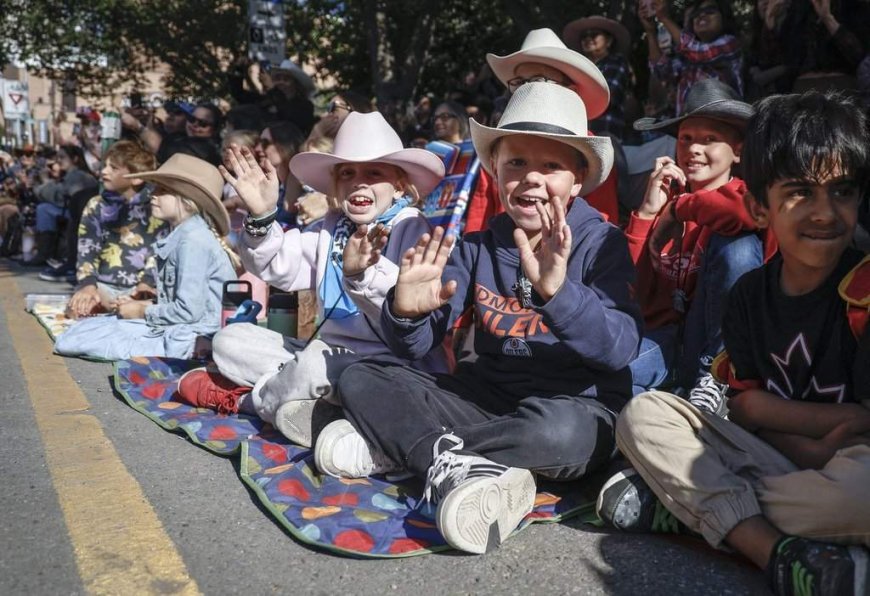 Olympians trade skis and skates for hats and boots in Calgary Stampede parade