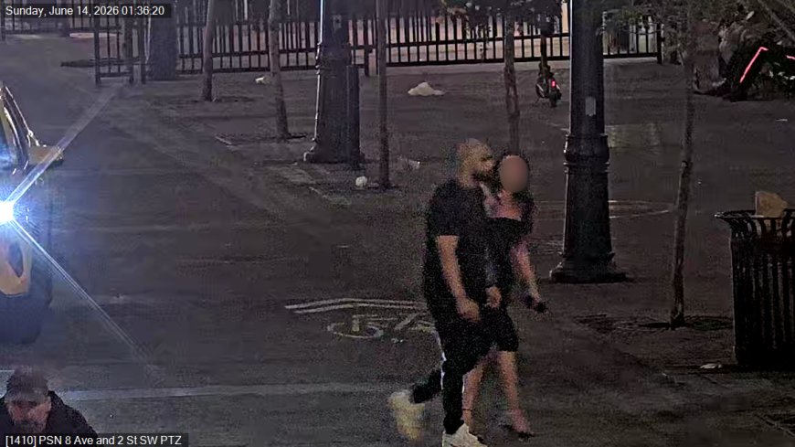 Calgary police seek suspect in violent downtown assault