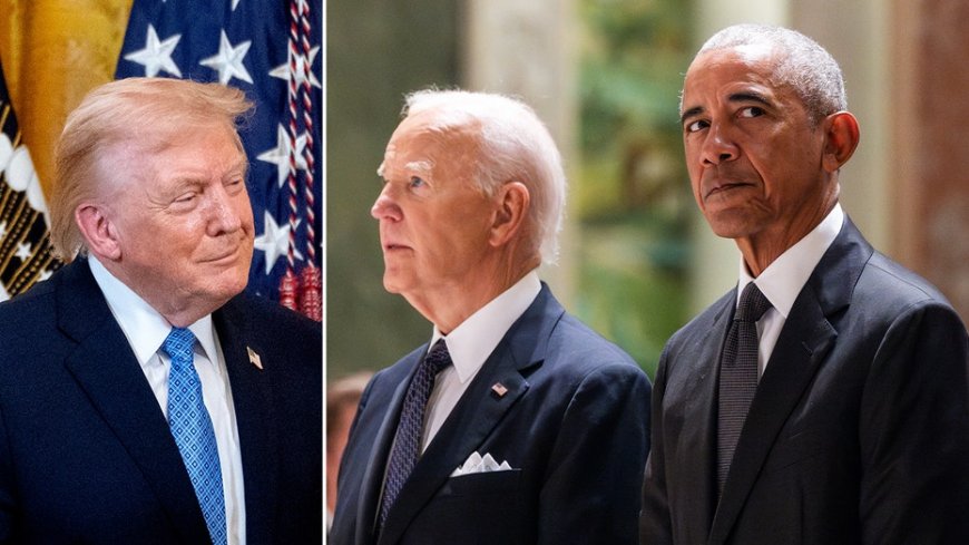Trump floats inviting Obama, Biden, Bush to the White House to watch football