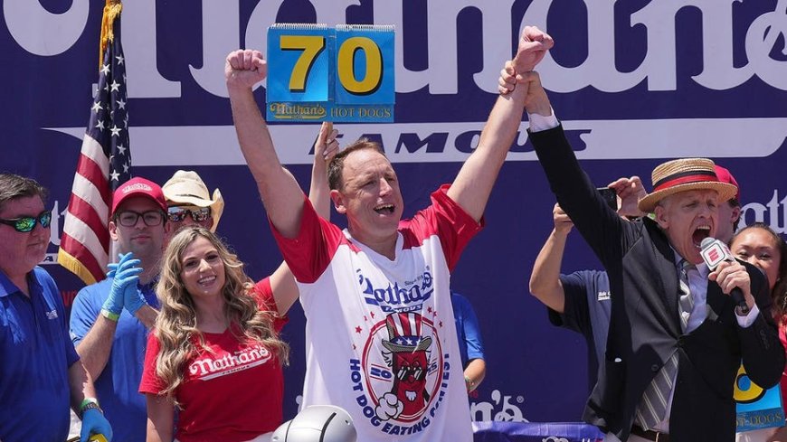 The legendary Joey Chestnut has taken wild ride to become GOAT of the Hot Dog Eating Contest