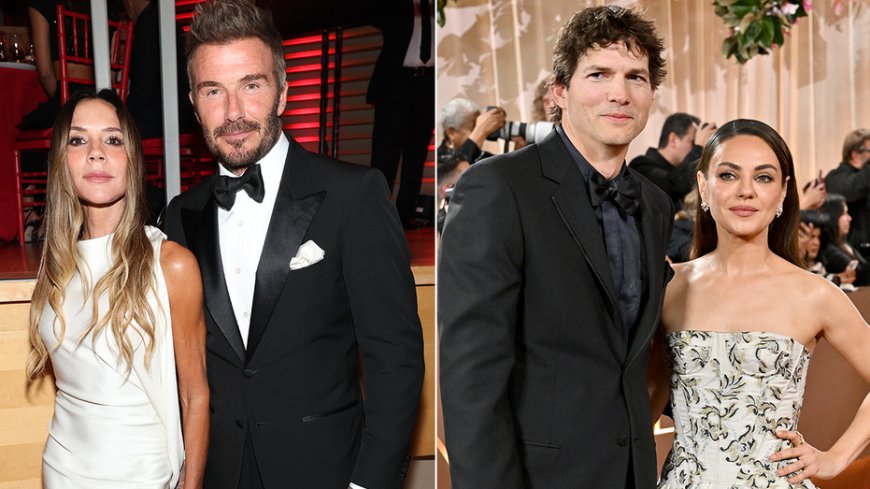 David and Victoria Beckham, Ashton Kutcher and Mila Kunis share an unexpected Fourth of July tradition