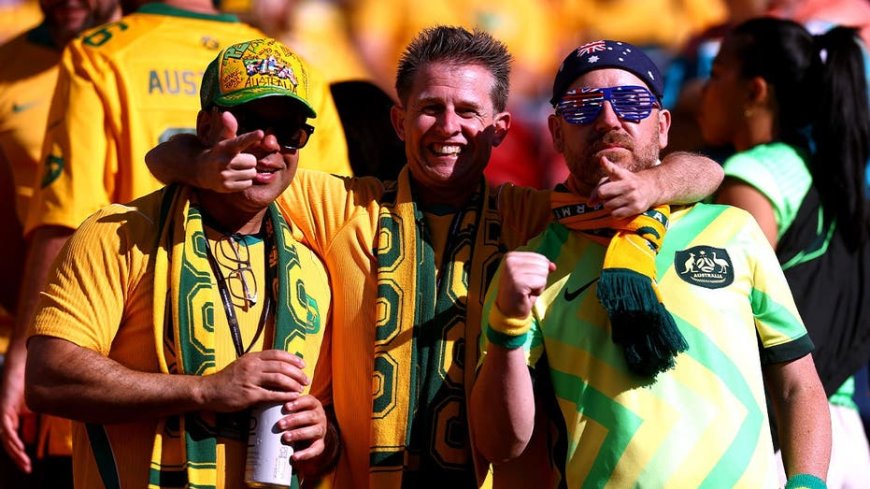 Aussie soccer fans took over a Texas Walmart chanting 'We're getting deported' as police escorted them out