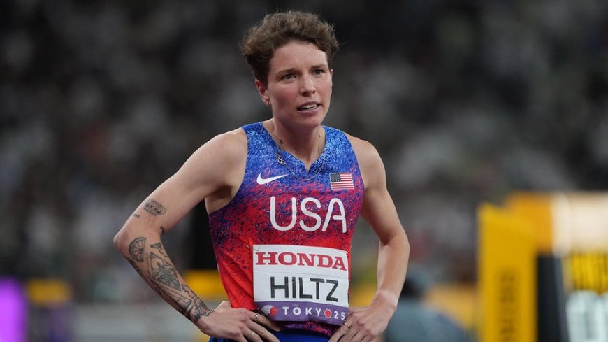American Olympic runner Nikki Hiltz, who identifies as transgender nonbinary, reacts to Supreme Court ruling