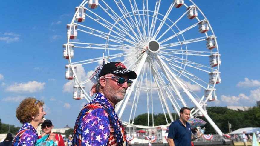 Patriotic pride on display as America 250 guests share reflections: 'Awesome to be here'