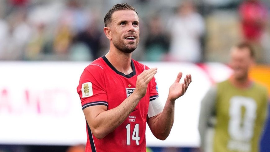 England player injures wrist hopping over ad board during team's World Cup victory celebration vs Mexico