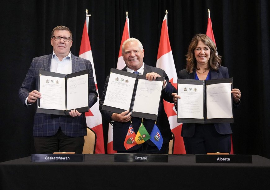 Ontario, Alberta push to advance 3,300 km east-west oil pipeline