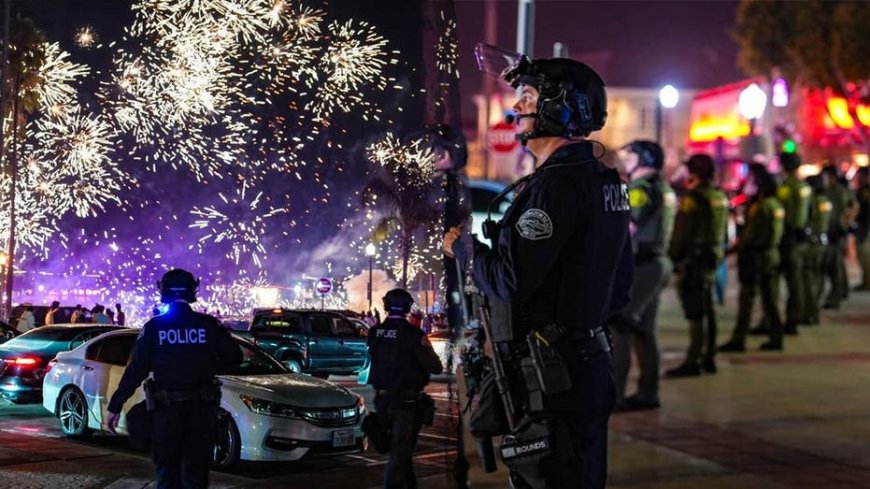 'Mayhem' erupts in wealthy coastal enclave as hundreds arrested in massive takeover during July Fourth weekend