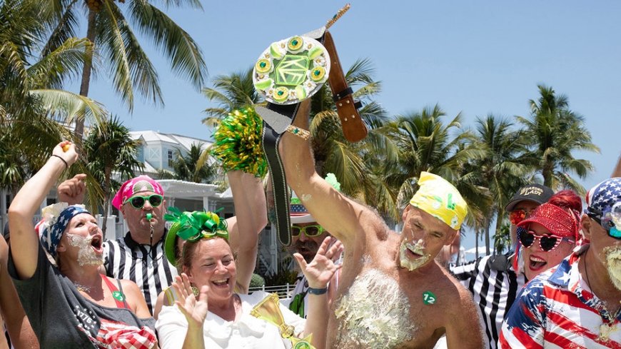 Florida man reveals bizarre trick that won Key lime pie-eating championship without using his hands